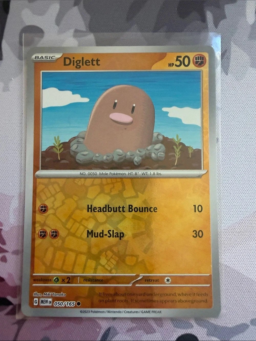 Diglett & Dugtrio Pokémon Evolution Card Reverse Holo Mini Lot ✨5/$25✨